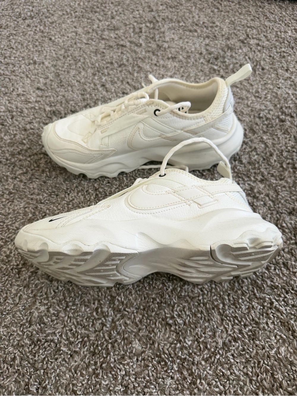 Nike Women's All-White Athletic Sneakers